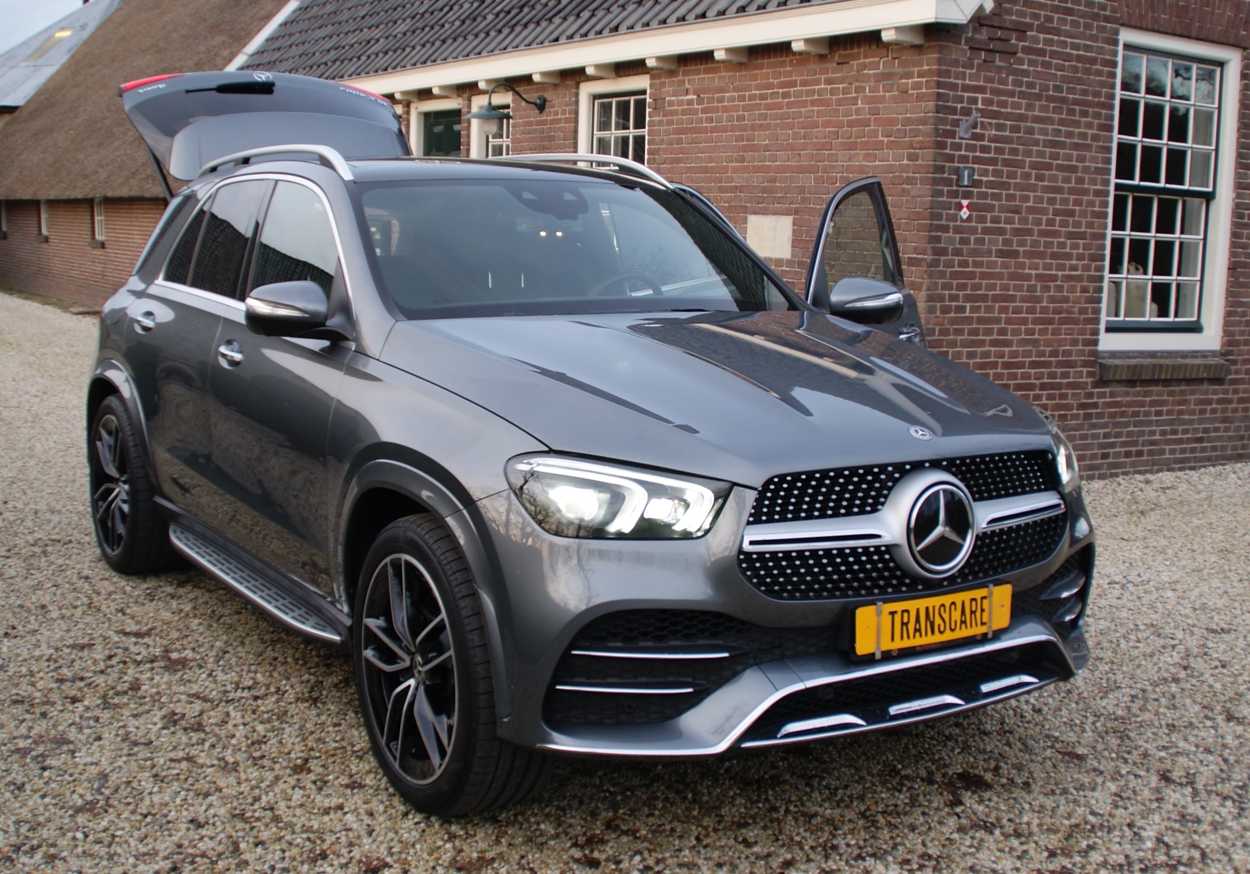 Grijs kenteken uitvoering Mercedes GLE W167 BV