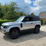grijs kenteken ombouw Land Rover Defender 90 2020