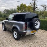 grijs kenteken ombouw Land Rover Defender 90 hard top 2020