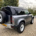 grijs kenteken ombouw Land Rover Defender 90 hard top 2020